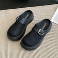 Damen Clogs mit trendigem Schnallen-Design R&B