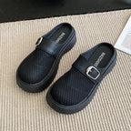 Damen Clogs mit trendigem Schnallen-Design R&B