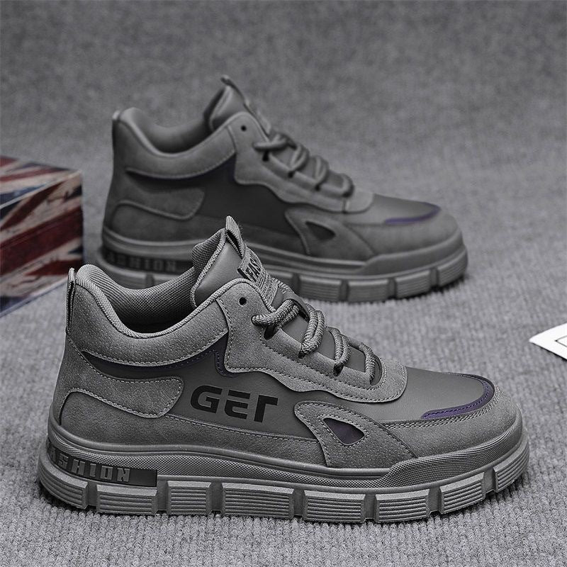Damen Sportliche High-Top Sneakers mit atmungsaktivem Obermaterial und rutschfester Sohle R&B