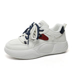 Damen modische Sport Sneakers mit praktischen Schnürsenkeln und dämpfender Laufsohle R&B