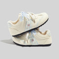 Damen Komfortable Sneaker mit kuscheligem Innenschuh und verspieltem Design