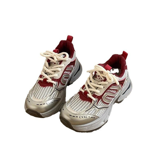 Damen sportliche Sneakers mit exklusivem Dämpfungssystem und atmungsaktiver Masse R&B