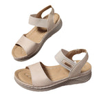 Damen Wedge-Sandalen mit verstellbarem Riemendesign und komfortabler Fußbettung R&B