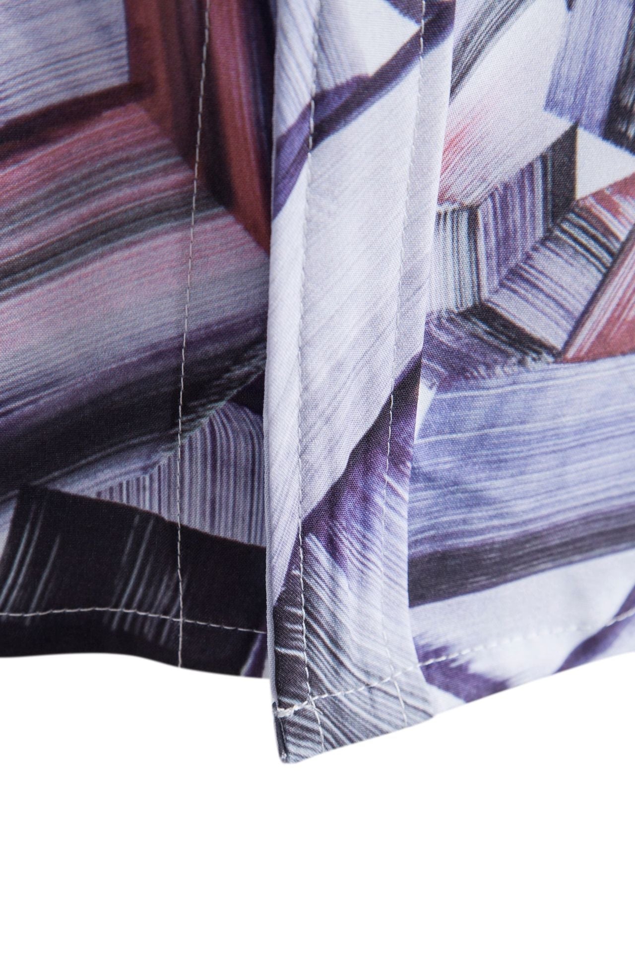 Herren Kurzarmhemd mit modernem, kreativem Grafikdesign