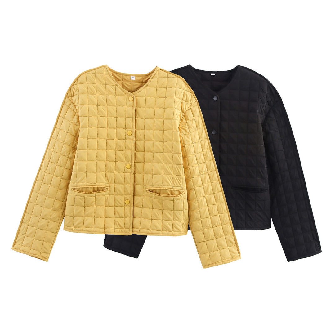 Damen Steppjacke mit praktischen Taschen und elegantem Schnitt R&B