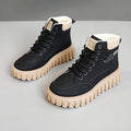Damen Trendige High-Top Sneakers mit rutschfester Sohle und komfortabeler Dämpfung R&B