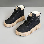 Damen Trendige High-Top Sneakers mit rutschfester Sohle und komfortabeler Dämpfung R&B