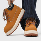 Damen Schnürboots mit robustem Obermaterial und dämpfender Sohle