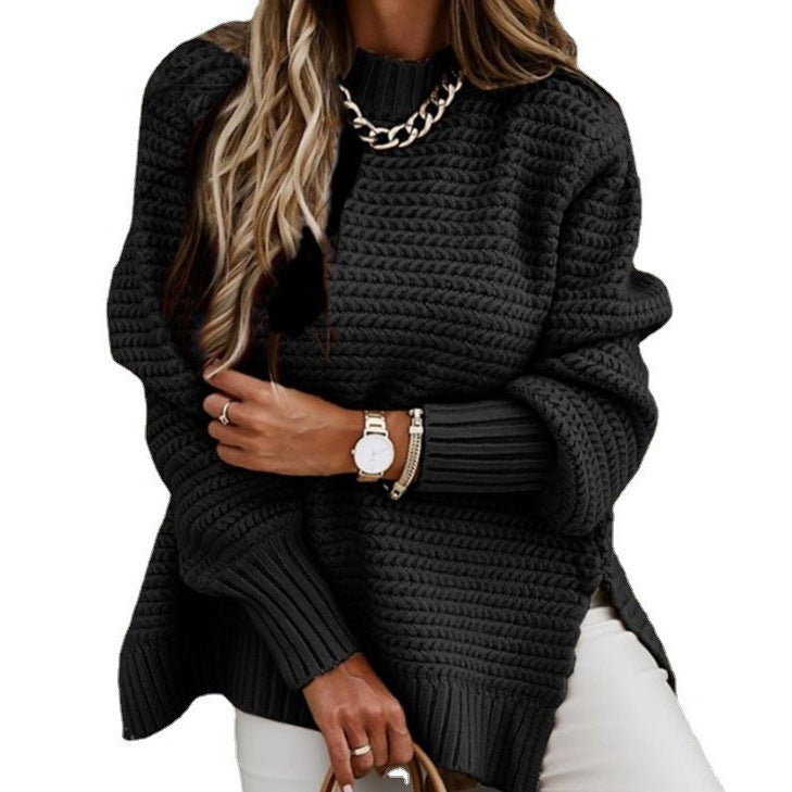 Damen Oversized Pullover mit strukturiertem Strick R&B