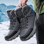 Damen Wasserdichte Winterstiefel mit isolierendem Futter und rutschfester Sohle