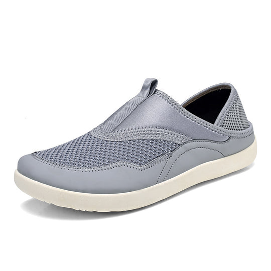 Damen Bequeme Slip-On Sportschuhe mit atmungsaktivem Obermaterial und rutschfester Sohle R&B