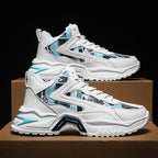 Damen moderne Sneakers mit auffälligem Print und dämpfender Laufsohle