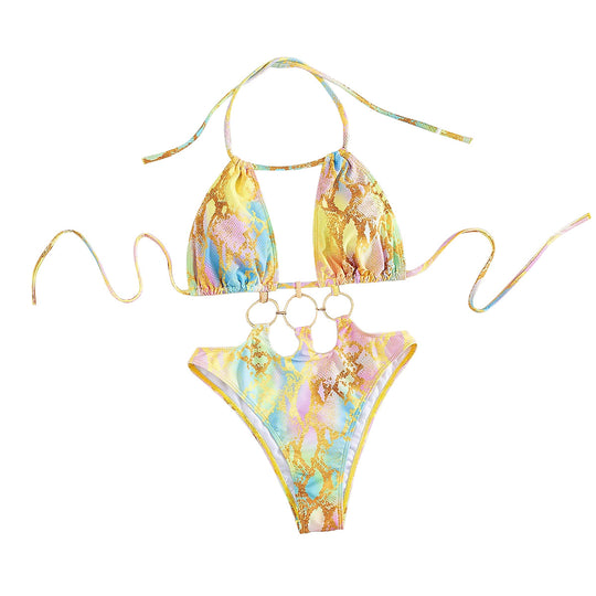 Damen Cut-Out Badenanzug R&B