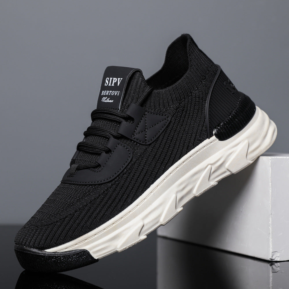 Damen Sportliche High-Performance Sneakers mit atmungsaktivem Strick-Obermaterial R&B