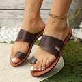 Damen Sandalen mit breiten Riemen und anatomischer Fußbettung R&B