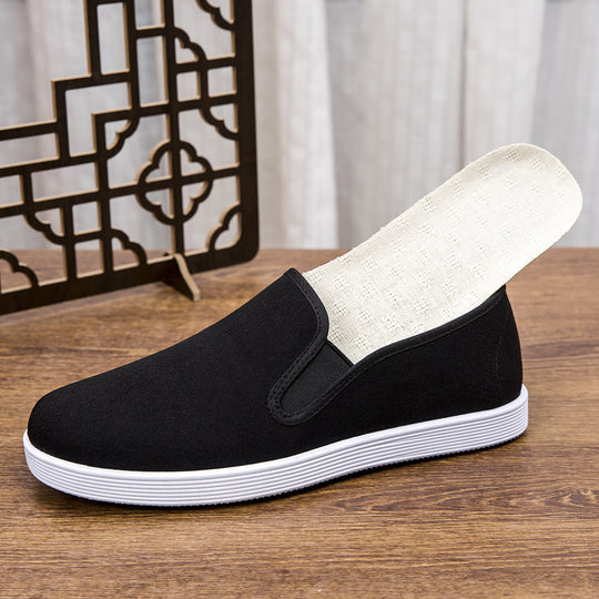 Damen vielseitige und komfortable Slip-On Sneakers mit elastischem Design R&B