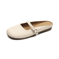 Damen bequeme Ballerinas mit verstellbarem Riemen