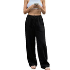 Damen Weite Leinenhose