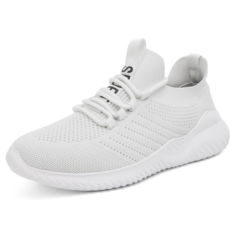 Damen Atmungsaktive Sport Sneakers mit elastischem Schnellschnürsystem