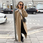 Damen Eleganter Trenchcoat mit hochwertiger Verarbeitung und lockerem Schnitt R&B