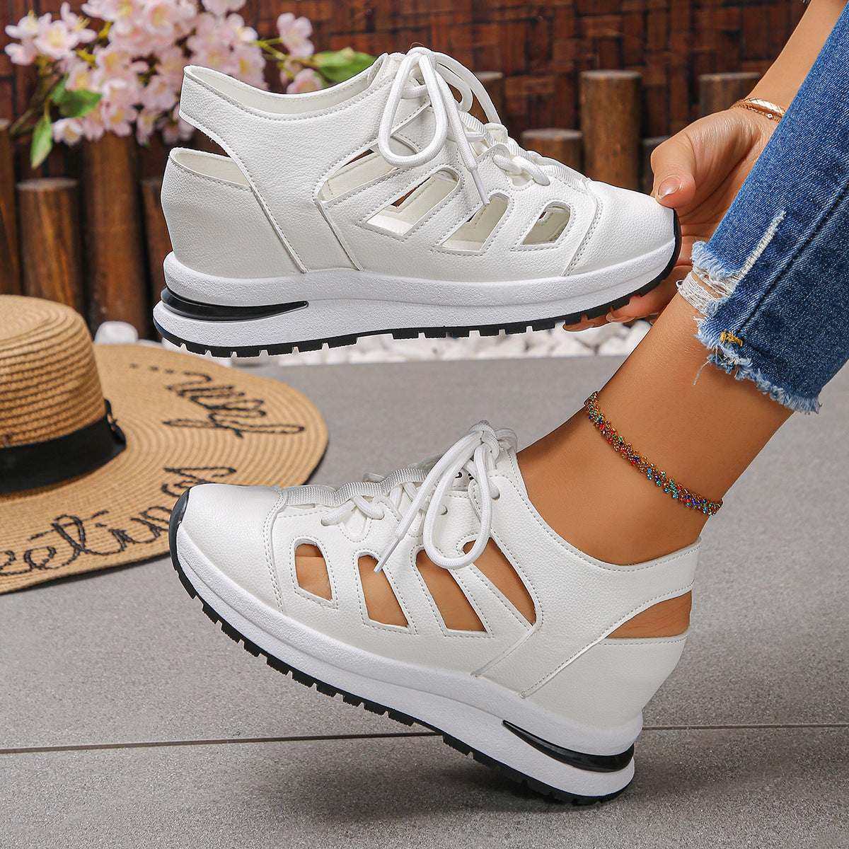 Damen Sportliche Sneakers mit luftigem Schnitt und bequemer Dämpfung R&B