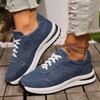 Damen Komfortable Freizeitsneaker