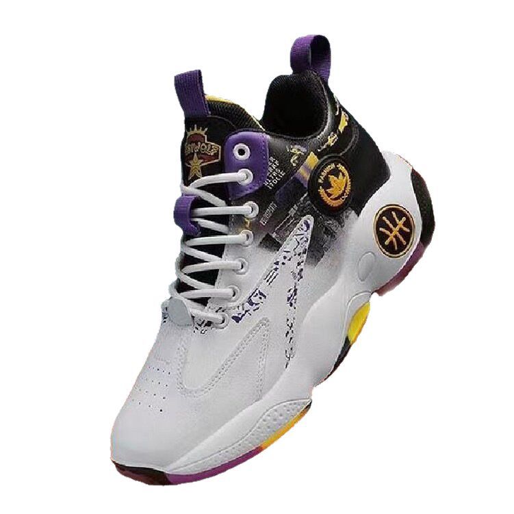 Damen Hochwertige Basketball-Sneaker mit atmungsaktivem Obermaterial und dämpfendem Fußbett