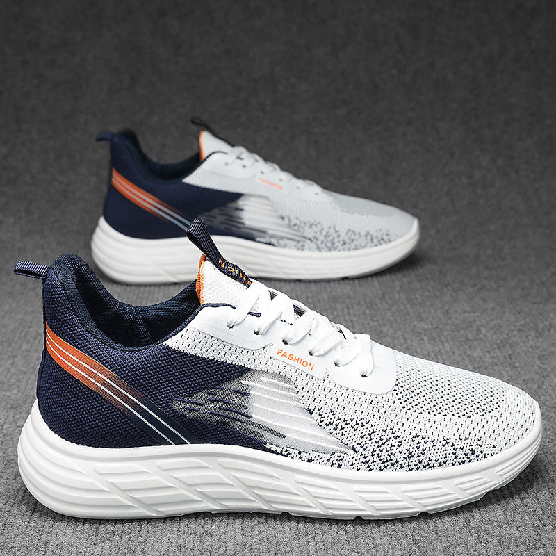 Damen Sportliche Sneaker mit atmungsaktiver Mesh-Oberfläche und rutschfester Sohle R&B