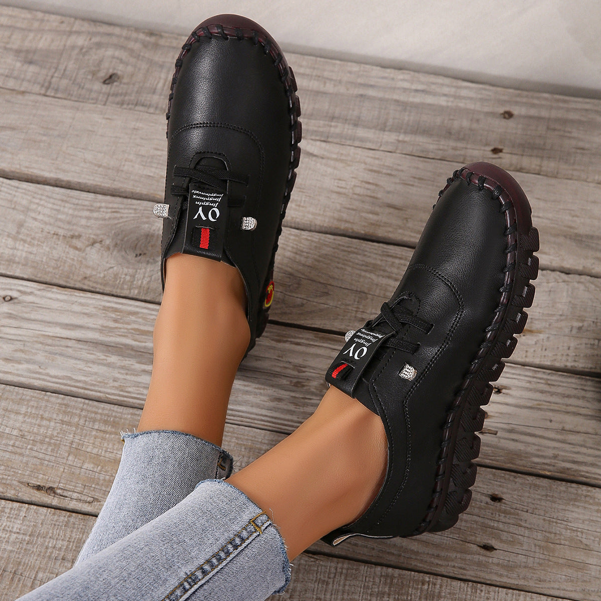 Damen Bequeme und leichte Freizeitschuhe mit rutschfester Sohle R&B