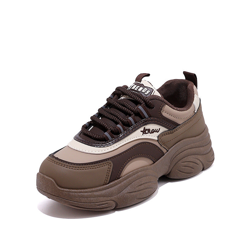 Damen Chunky Sneakers mit atmungsaktiver Obermaterialstruktur und komfortablem Dämpfungssystem R&B