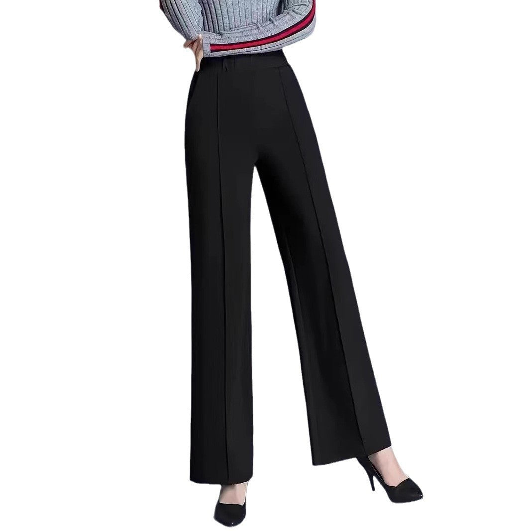 Damen Elegante und lässige weit geschnittene Hose R&B