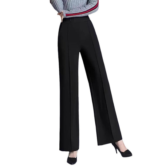 Damen Elegante und lässige weit geschnittene Hose R&B