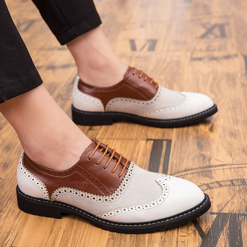 Damen Elegante und stilvolle Schnürschuhe mit klassischem Broguemuster R&B