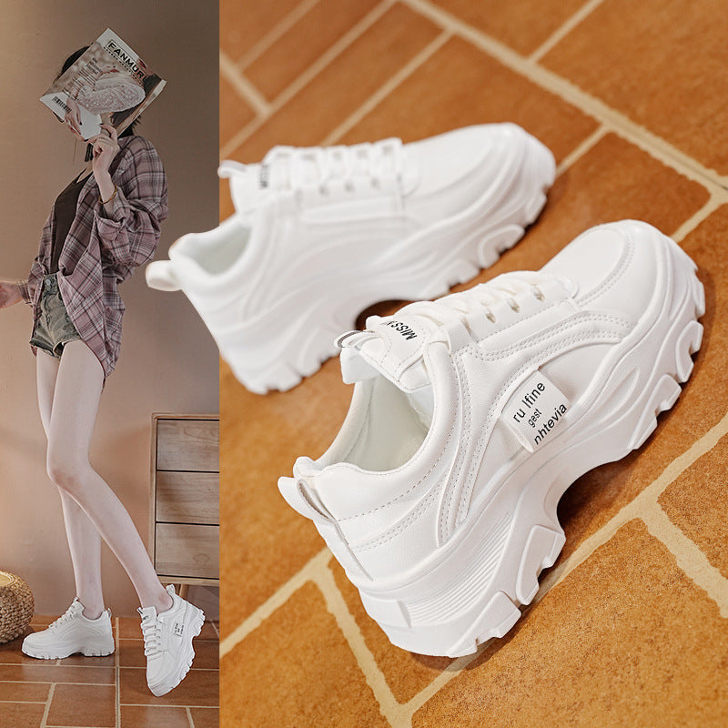 Damen Chunky Sneakers mit rutschfester Profilsohle und atmungsaktivem Obermaterial R&B