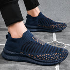 Damen Sneakers aus atmungsaktivem Strickmaterial mit flexibler Sohle R&B