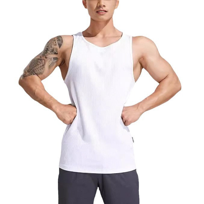 Damen Sportliches Tanktop aus leichtem Rippenmaterial R&B