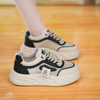 Damen Sportliche Sneaker mit atmungsaktiver Mesh-Oberfläche und dämpfendem Sohlenprofil R&B