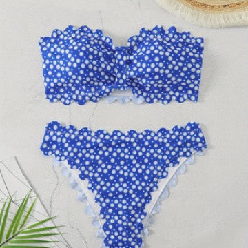 Damen Bikini-Set mit floralem Muster R&B