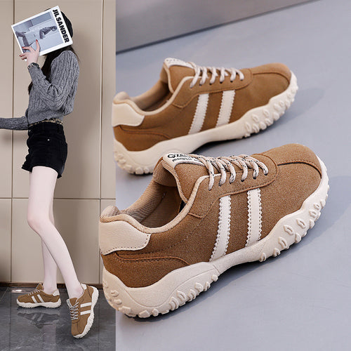 Damen Sportsneaker mit rutschfester Gummisohle und atmungsaktivem Obermaterial R&B