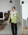 Damen Modische Jacke mit edlem Schnitt und hochwertigen Details R&B