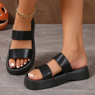 Damen Komfortable Plateausandalen R&B