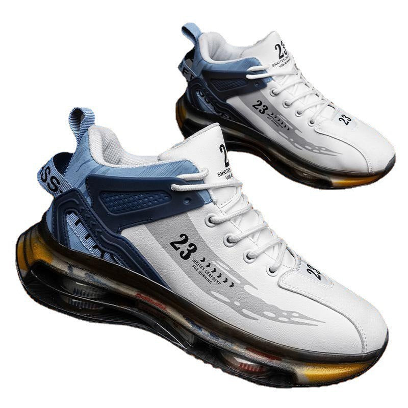 Damen High-Top Sneakers mit dynamischem Dämpfungssystem und atmungsaktiver Mesh-Oberfläche R&B