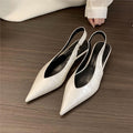 Damen Slingback Pumps mit eleganter spitz zulaufender Silhouette R&B