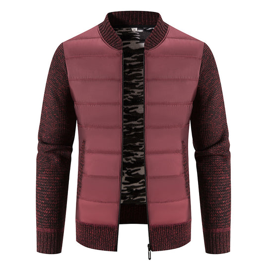 Herren lässige Übergangsjacke mit modernem Design und funktionalen Details R&B