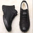 Damen Winterfestige Schnürstiefel mit isolierendem Innenfutter und rutschfester Profilsohle