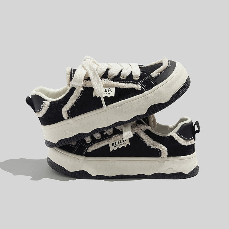 Damen Sneaker mit innovativem Fleece-Design und rutschfester Sohle