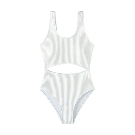 Damen Einteiliger Badeanzug mit stylischem Cut-Out-Design R&B