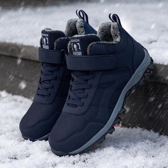 Damen isolierte Wanderschuhe mit rutschfester Sohle und praktischer Klettverschlusslösung R&B