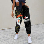 Damen Freizeithose mit lustigem Schneemann-Design R&B