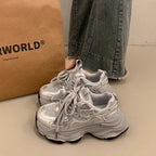 Damen Sneaker mit dämpfender Sohle und atmungsaktivem Obermaterial R&B